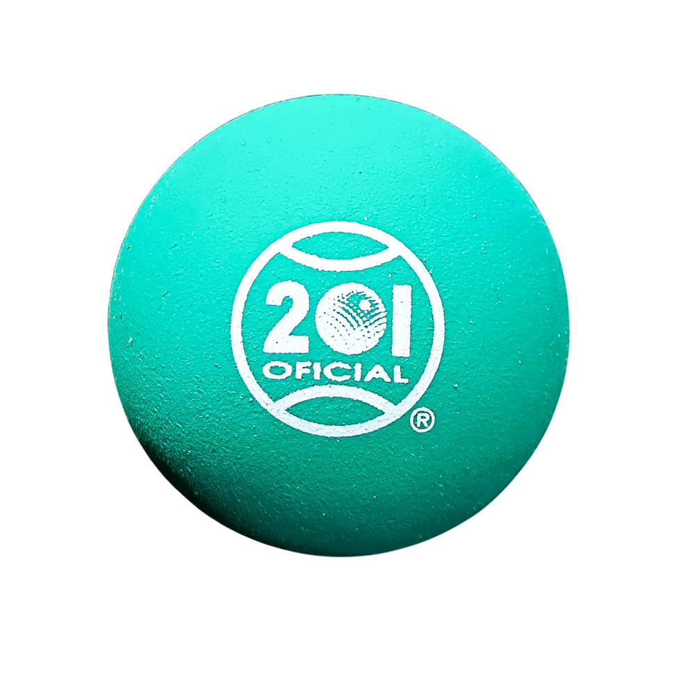 Pelota de Squash Blanda Rapida Verde 201