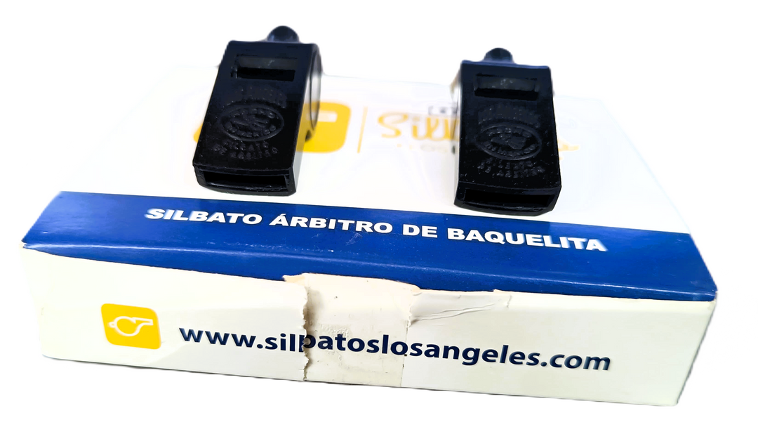 Silbato Ángeles de Arbitro de Baquelita C/12 Pza